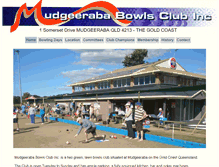 Tablet Screenshot of mudgeerababowlsclub.com